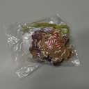 Toyvian 12pcs Christmas Flatback Embellishments Gingerbread Man Christmas Charms for Jewelry Making DIY Crafts Scrapbooking Hair Clips