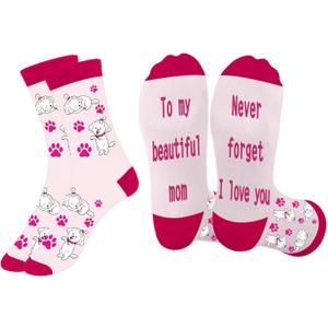 Shih Tzu Mom Gifts - Mothers-Day Mom Christmas Gift,Cool Birthday Gifts for Moms Anniversary Valentine's Birthday Gift Ideas from Daughter Mother Present for Moms,Mother Socks for Women