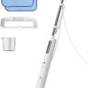 Steam Mop for Floor Cleaning,15-Second Setup,Chemical-Free Floor Cleaner for Hardwood,Laminate,Tile&Greasy Spots.Ergonomic Design with Hands-Free Standing,3 Steam Settings,Reusable Washable Pads