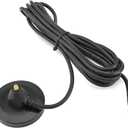 Othmro GSM GPRS WCDMA Antenna 30dBi 800-960/1710-2170MHz 3G SMA Male Connector with 3 Meter RG58 Cable Magnetic Base Black