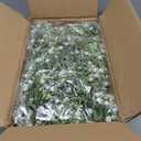 Artificial Flower,5.9 FT-2 Pcs Real Touch Faux Hanging Baby Breath Garland,Fake Babys Breath Gypsophila for Wedding Arch Flowers, New Year Decor, Baby Shower, and Home Decor(White)