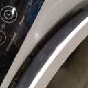 Euhomy Compact Laundry Dryer, 3.5 cu ft Front Load Stainless Steel Clothes Dryers With Exhaust Pipe, 1500W, LCD Control Panel Four-Function Portable Dryer For Apartments, Home, Dorm, White