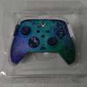 PDP Gaming REMATCH Enhanced Wired Gaming Controller: Licensed Xbox Series X|S Gamepad, Xbox One, PC, Mappable Back Buttons, Customizable Triggers, Audio Control, Companion App: Glitch Green/Blue