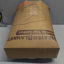 Electric Heated Blanket Full Size 72"x84" - Dual-Sided with Microplush & Sherpa Fabric, 4 Heat Settings & 10 Hours Auto Off, Machine Washable - Dark Blue (07-dark Bule)