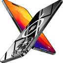 Magnetic Slim Designed for iPhone 16 Pro Max Case[Compatible with MagSafe],Thin Finish Skin Hard Back Case [Non Yellowing] Ultra Protective Fit Cover with Camera Protection 6.9 Inch (Clear)