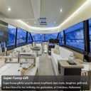 Pontoon Boat Light, Marine Led Light Strip for Duck Jon Bass Boat Sailboat Kayak Flex Lighting for Boat Deck Light Accent Light Courtesy Interior Lights Fishing Night, White, 12v (5m (16.4ft))