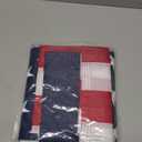 3x5 Ft American Flag Pole Sleeve Banner Style-Embroidered Stars, Sewn Stripes, UV Protected, Heavy Duty Durable Nylon USA US Outdoor Indoor Flags (Pole NOT Included)