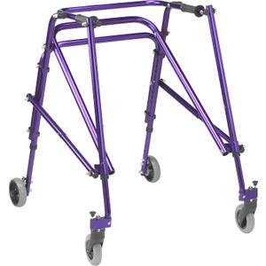 Inspired by Drive Nimbo 2G Mobility Aid Lightweight Posterior Walker, Large, Wizard Purple