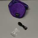 LC-dolida Bluetooth Earmuffs for Winter Women Men, Ear Warmers Headphones Ear Muffs Fluffy with Music HD Speakers Calling for Outdoor Winter Running Cycling Camping, Ice Fishing Skating, Walking Dog