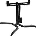 Highwild Adjustable Swinger Target Stand for Paper & Cardboard Silhouette Shooting Target X-Leg Stand Base Fits 1x2 Wooden Posts for Shooting Range