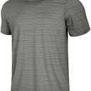 GEMYSE Men's Running Short Sleeve Shirt Sun Protection Quick Dry Moisture Wicking T-Shirts UPF 50+ for Workout 3XL