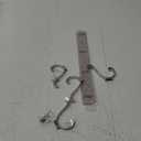 BlackFish Coat Rack Wall Mount,Rhinestone Type Wall Mounted Coat Rack - 4 Hooks,Purse Hanger,Coat Hanger Wall Mount,Wall Coat Rack for Bathroom Kitchen Entryway (1 Pcs)