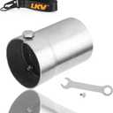 LKV Motorcycle DB Killer 51mm Universal Muffler Silencer Baffle Removable Noise Eliminator Compatible with Harley Moto Guzzi Honda Kawasaki Suzuki Yamaha Cruiser Scooter