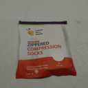 Lemon Hero Zipper Compression Socks 15-20 mmHg Open Toe, Medical Zip Up Compression Stockings for Women and Men - Improves Blood Circulation, Relieves Pain & Swelling (Medium, Beige)