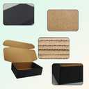 12x9x4 Black Shipping Boxes Set of 20, Corrugated Cardboard Mailers for Product Packaging & Mailing, Recyclable Small Business Shipping Supplies, Gift Boxes for Holiday Birthday Wedding Favors