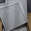 Amazon Basics 20x20x1 Air Filter 6-Pack, MERV 11 AC Furnace Filters, Dust, Pet, Allergy Control, Electrostatic (Actual Size: 19.75 x 19.75 x .75)