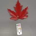 LED Motion Sensor Wall Light Indoor Maple Leaf Wall Lamp, Dimmable Magnetic Wireless Wall Sconces with Remote for Hallway,Entryway,Living Room,Bedside, Staircase