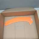 Umigy 2 Pcs Replacement Saw Blades with Blade Protective Sleeve Universal Type Saw Blade for Tree Pruner (Silver, Orange, 16.5 Inch)