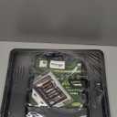 Extra Large Expandable Silverware Organizer, BPA-Free Food-Safe Cutlery Flatware Organizer, Kitchen Utensil Drawer Organizer, Adjustable Silverware Holder for Spoons Forks Knives, Black