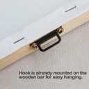 Funny Animals Bathroom Canvas Wall Art Penguin in Bathtub Wall Art Funny Animal Bathroom Painting Black and White Penguin Bathtub Pictures for Bath Restroom Wall Decor Framed 8X10 inch