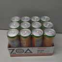 ZOA Zero Sugar Energy Drinks, Mango Splash - Sugar Free with Electrolytes, Healthy Vitamin C, Amino Acids, Essential B-Vitamins, and Caffeine from Green Tea - 12 Fl Oz (12-Pack) (EXP 10/13/26)