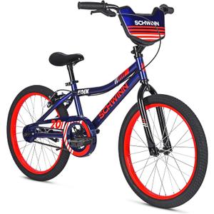 Schwinn Koen 20-Inch Bike for Kids Ages 7-10, Built for Safety and Comfort, Dual Brakes, Quick Assembly, Beginner Big Kid Bicycle