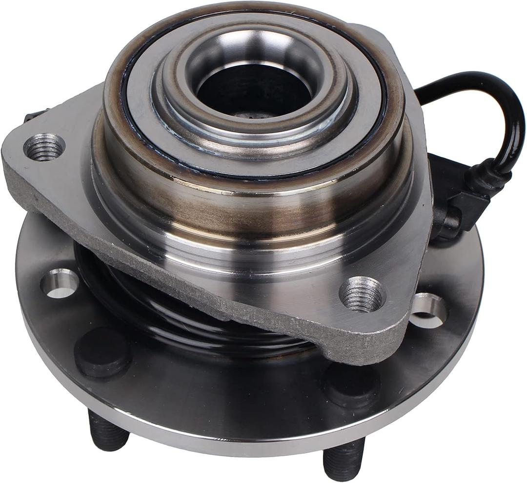 PAROD 513124 Front Wheel Hub Bearing Assembly 4WD Compatible with 1997-05 Chevy Blazer, 1997-04 S10, 1997-05 GMC Jimmy, 1997-04 Sonoma, 1998-2000 Isuzu Hombre, 1997-2001 Oldsmobile Bravada 5Lugs w/ABS