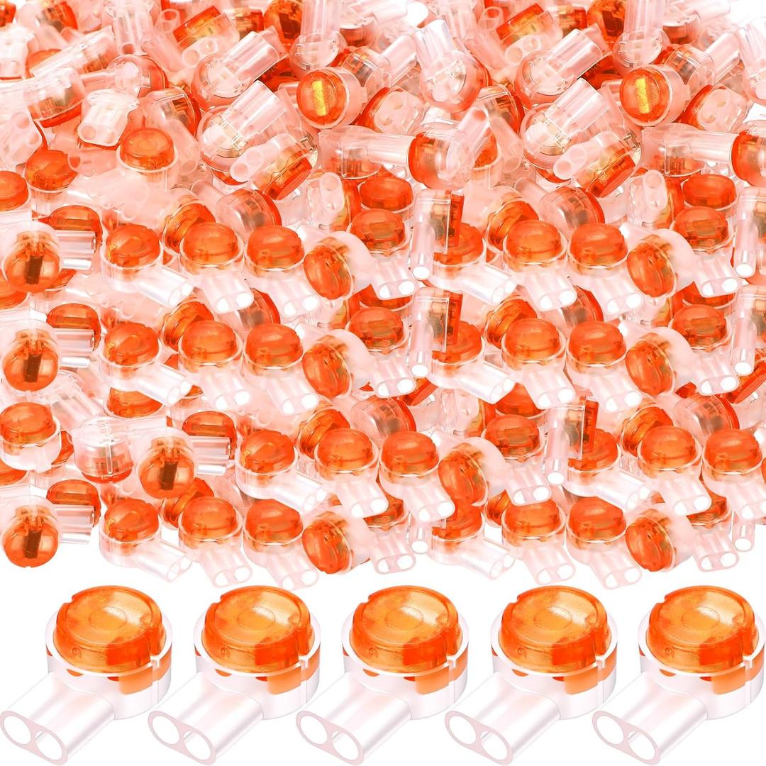 Zhengmy 1000 Pcs UY2 K2 Gel-Filled Waterproof IDC Network Cable Connectors Wire Connectors Splice Terminals for Telephone Network Cable Moisture Butt Connector for Electrical, Automotive, Data Lines