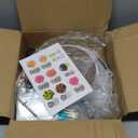 393 Pcs Cake Decorating Kit,with Aluminium Cake Turntable,Leveler,55 Numbered Icing+Skirt Tips,2 Spatulas,3 Scrapers,5 Coupler,100 Pastry Bags,150 Paper Cupcake Liners & More Baking Tools