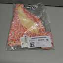 Amazon Essentials Women's Side Tab Bikini Swimsuit Bottom (X-Large, Pale Peach Micro Floral)