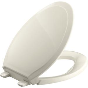 Rutledge Quiet-Close Elongated toilet seat (Almond) Rutledge Quiet-Close Elongated toilet seat (Almond)