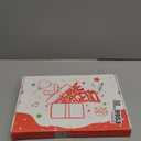 LED Drawing Board -13.7'' X 10" Doodle Glow Board for Christmas Gift, Room/Store/Festival,etc. with 4 Modes & 7 Colors, LED Glow Drawing Board with Adapter, 7 Markers & Tracing Paper