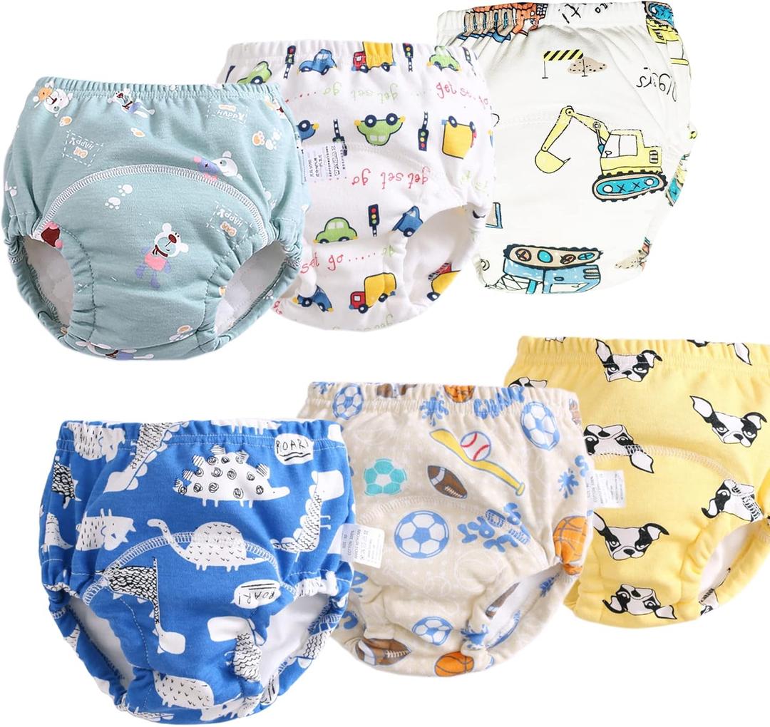 Potty Training Underwear for Girls Boys Potty Training Pants (2T,Blue)