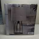 StyleCraft Malvern Industrial Table Lamp - Amber / Black