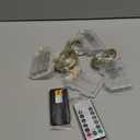 4 Pack 100 LED Fairy Lights Battery Operated with Remote, 33FT Waterproof Twinkle Lights with Timer & 8 Modes, Fairy String Light Outdoor Indoor for Bedroom Classroom DIY Christmas Decor (Warm White)