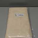 Smiry Rectangle Table Cloth, Waterproof Heavy Duty Vinyl Tablecloths, Wipeable Washable Table Cover for Kitchen and Dining Room (Beige, 60" X 120")