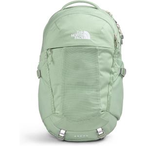 The North Face Recon Laptop Pack, Misty Sage Dk Hth/Meld Gy-NPF, OSFA | Commuter Travel Bag, 18" Laptop Sleeve, Water-Repellent, One Size