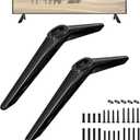 TV Legs Replacement for Toshiba TV Stand Base for Toshiba 32L310U18 32L310U19 32L310U20 32L220U 43LF421U19 50L420U TV Stand Legs for Toshiba with Screws (Upgraded Version)