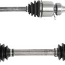 Front Left Right CV Axle Shaft Assembly - Compatible With 2010-2015 for Lexus RX350 3.5L 2013-2018 for Toyota Highlander 2.7L L4 2009-2015 for Toyota Venza 2.7L/3.5L CV AXLE OE 66-5305Ncv6916