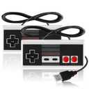 LongLongJin USB Wired Controller for Wii Games, Compatible Windows PC, Mac, Linux RetroPie Emulators, USB Retro Classic Joystick Raspberry Pi Gamepad Controller for Authentic Gaming Experience (2 Pack)