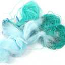 Fish Net, 50m Length 1.5m Height 3 Layers Heavy Fishing Net with Fishing Accessories3 Finger/4 Finger(4 Finger)