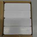 Acrylic Place Card Holders - 4 Inch Clear Table Number Holders Display Stand for Wedding Sign Name Card Menu Photos, Table Number Stands for Party Office Events Meeting Decoration, 20 Pack