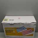 QPAU Inflatable Cornhole Board Set, 3 x 2 ft Corn Hole Games for Adults with 8 Bean Bags & 8 Water Bags, Portable Cornhole Boards for Outdoor Sports Games, Beach and Tailgates