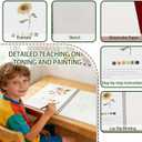 Watercolor Workbook, Water Coloring Book,Watercolor Paint Set, Beginner-Friendly Watercolor Workbooks, with 12 Colors Watercolor Paint Set with Paint Brush (2PC(A+B))