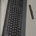 Logitech Signature K650 Comfort Full-Size Wireless Keyboard with Wrist Rest, BLE Bluetooth or Logi Bolt USB Receiver, Deep-Cushioned Keys, Numpad, Compatible with Most OS/PC/Window/Mac - Graphite