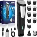 Valano Beard Trimmer Hair Clippers for Men All-in-One Self-Sharpening Electric Men's Cordless Rechargeable Mustache Grooming Kit Gift for Ear Nose Body Public