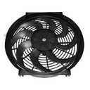 A-Team Performance 110011 Universal Electric Radiator Fan - 2400 CFM High-Output Radiator Fan - Reversible Push/Pull Operation for Automotive Use - 14 in, 12V, Pack of 1