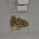 Shappy 120 Pack Drapery Hooks Pins for Curtains, Metal Pinch Pleat Hooks with Clear Box 1.2 Inch for Window Door and Shower Curtain(Antique Brass) (Antique Brass)