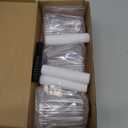 3 Piece Shower Knobs Replacement, Compatible with Price Pfister Windsor Tub and Shower Faucets, 12 Point Broach, Hot/Cold and Diverter Shower Handles Replacement (Clear Acrylic)