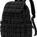 CLUCI Puffy Quilted Backpack Purse for Women, Casual Lightweight Daypack for Women Travel | Purse, Casual, Lightweight, Travel